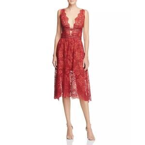knee length dresses for ladies Floral midi length summer dress with ruffles  GUNTINA